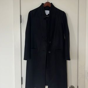 Old Navy lapel collar wool blend coat